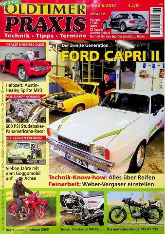 Deckblatt Oldtimer Praxis (06/2012)